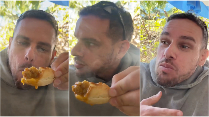 Vino desde Estados Unidos a probar las empanadas tucumanas y un gesto llamó la atención de todos